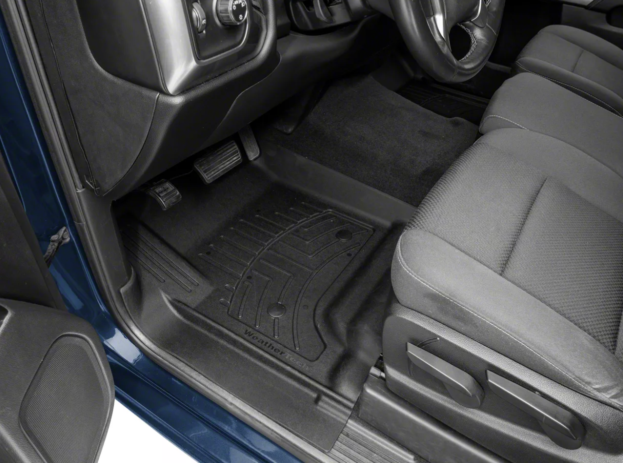 Weathertech Silverado 1500 Front and Rear Floor Liner