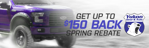 Yukon Spring Rebate