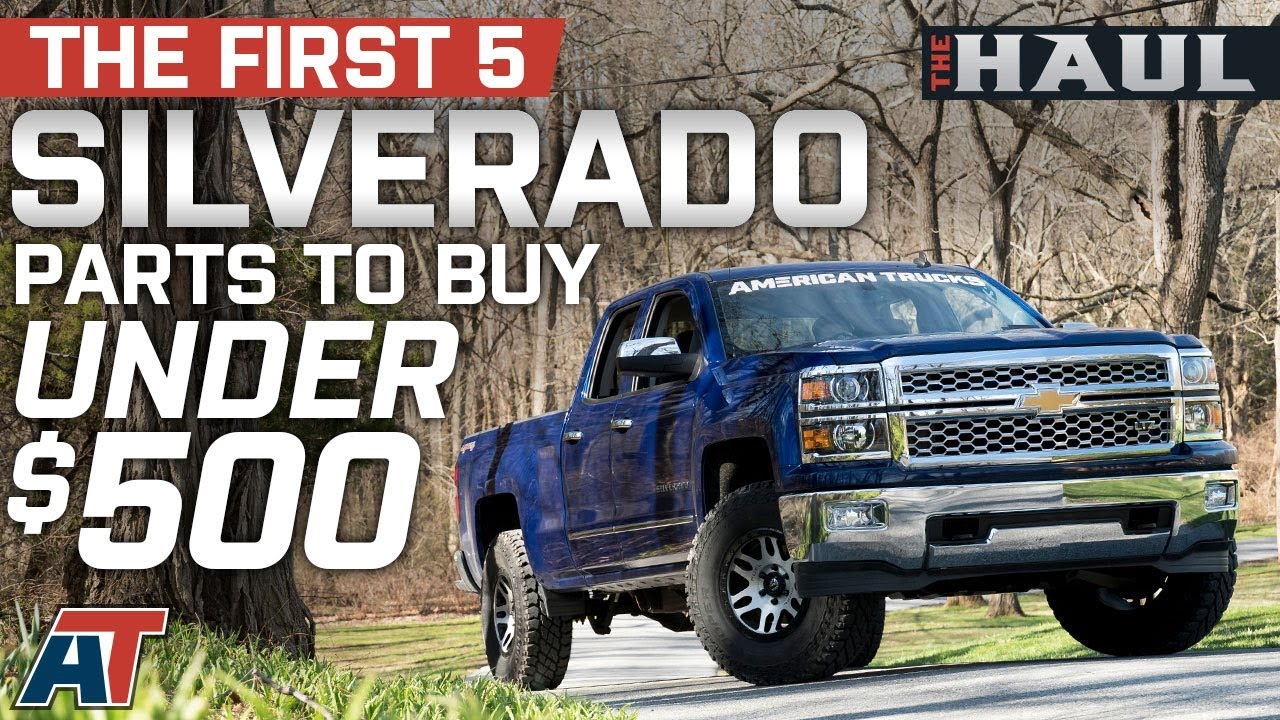 The First 5 Silverado Parts You Should Buy For Your 2019 Chevy Silverado