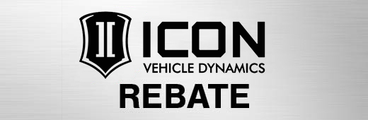 Icon Vehicle Dynamics Rebate